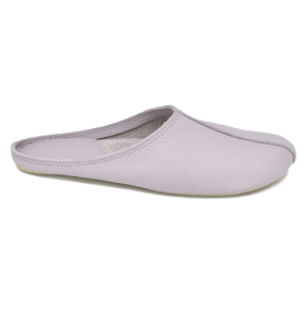 OmaKing Leather Slippers růžové