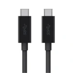 Belkin kabel USB-C na USB-C 3.1 černá / 100W / 2m (F2CU049bt2M-BLK)