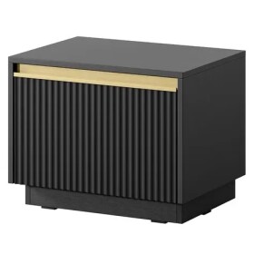 FRONTI Noční stolek ROYAL S54 - černý