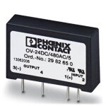 Elektronický přepínací kontakt MICROOPTO Weidmüller MOS 24VDC/5-48VDC 0,5A, Vstupní signál 5 - 48 V/DC / 500 mA mA, 1 ks