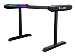 COUGAR Mars 150 ARGB černá / Herní stůl / Š: 153 cm / V: 75–85 cm / H: 77 cm / 2× USB (CGR-MARS)