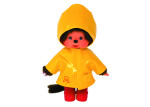 Monchhichi Mončiči chlapec ve žluté pláštěnce 20 cm