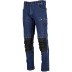 Kalhoty pracovní jeansové DANNY, modré, 2XL, STALCO