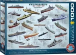 EUROGRAPHICS Puzzle Válečné lodě 2. světové války