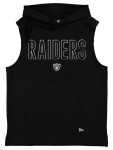 New Era Pánská mikina Las Vegas Raiders NFL 2026 Sideline Sleeveless Hoodie Velikost: 2XL