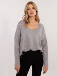 Jumper DHJ SW 17690.21 šedý jedna velikost