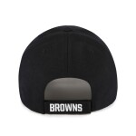 47 Brand Pánská kšiltovka Cleveland Browns NFL Black & White MVP Adjustable