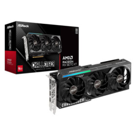 ASRock VGA AMD Radeon RX 9070 XT Challenger 16GB, RX 9070 XT, 16GB GDDR6, 3xDP, 1x HDMI EDF_1883113
