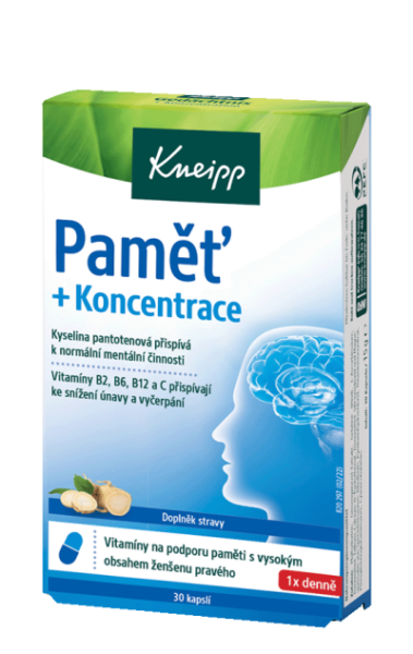 Kneipp Paměť a koncentrace