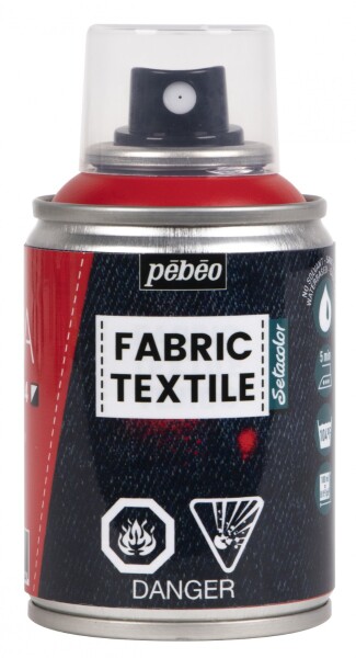 PEBEO Setacolor sprej na textil 7A 100ml - 04 červený