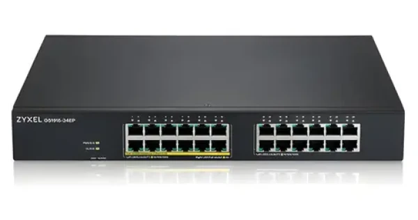 ZyXEL GS1915-24EP / Switch / 24x GbE RJ-45 / PoE+ / Smart Managed / L2 (GS1915-24EP-EU0101F)