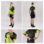 Dres FORCE VISION krátký rukáv, fluo (Barva fluo, velikost M)