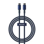 Baseus Tungsten Gold Kabel USB-C na USB-C 1m modrá / 2x USB-C (M) / 100W (P10319800321-03)