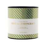 Nicolas Vahé Organický bylinný čaj Máta a Citronová tráva – 20 × 1,5 g, zlatá barva, papír