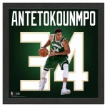 Obraz Milwaukee Bucks NBA Giannis Antetokounmpo #34 Impact Jersey