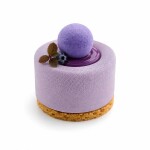 Dortisimo Čokoládová dekorace Koule Lavender (8 ks)