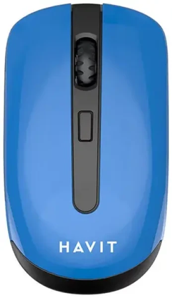 Havit HV-MS989GT modrá / Bezdrátová optická myš / 800 - 1600 DPI / 4 tlačítka / 2.4GHz (HV-MS989GT-bk-bl)
