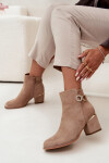 Boty na podpatku model 216807 Step in style 41
