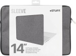 ESTUFF pouzdro pro 14 Notebook tmavě šedá / 34.5 x 24.5 x 2.2 cm (ES82252-TWILL)