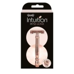Wilkinson Intuition Double Edge Rose Gold Razor dámský kovový strojek Classic + 10 žiletek (WVSD001)