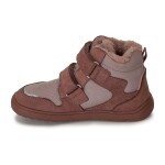 Dívčí zimní barefoot boty DAXI OLD PINK, Protetika, starorůžová - 23