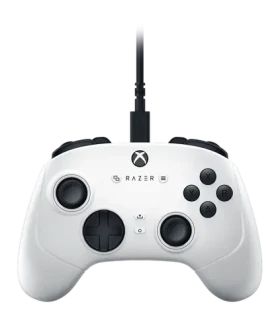 Razer Wolverine V3 Tournament Ed. - bílá / gamepad / vibrace / programovatelná tlačítka / drátový / pro PC Xbox (RZ06-05210200-R3M1)