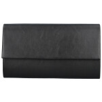 Módní dámské koženkové psaníčko Regis, černé