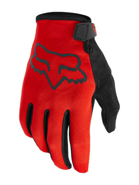 Fox Ranger Fluorescent Red cyklistické rukavice - S