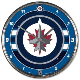Hodiny Winnipeg Jets NHL WinCraft Chrome