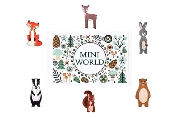 BeWooden Mini svět - Lesní přátelé