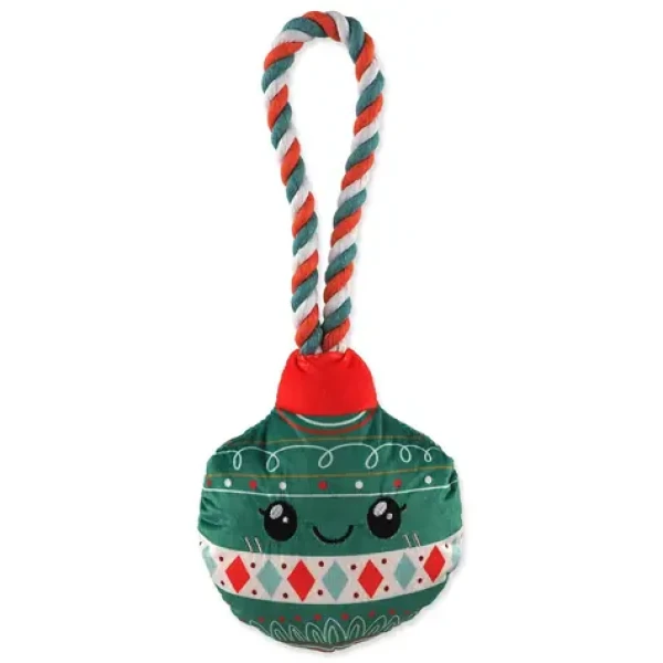 Dog Fantasy Hračka - Winter Tale Vánoční pískací ozdoba zelená 30cm (454-857217)