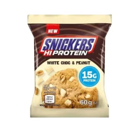 Snickers HiProtein Cookie 60 g white choc peanut (17447)