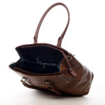 Prostorná dámská taška Heather hnědá