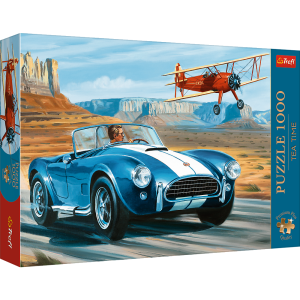 Puzzle Premium 1000 dílků - Tea Time: Pouštní závod