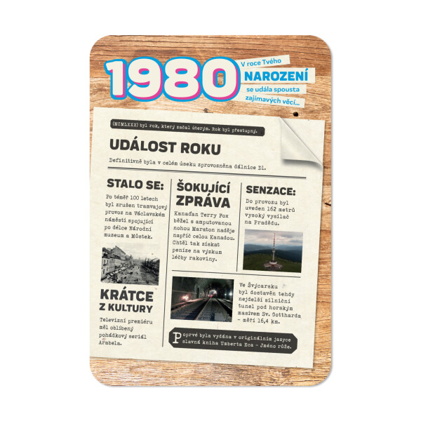 Retro přání - 1980 - Albi