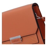 Praktická dámská crossbody kabelka Silva R., oranžová