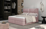 Boxspring Amber Rozměr: 160 x 200 cm, látka: Sawana 05