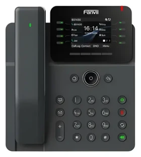 Fanvil V62 Pro černá / IP telefon / bezdrátové sluchátko / 12 linek / PoE / Gigabit LAN / 2,8" (V62 PRO)