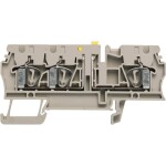 Weidmüller 8731720000-100 zkušební oddělovací řadová svorka pružinová svorka Tmavě béžová 100 ks