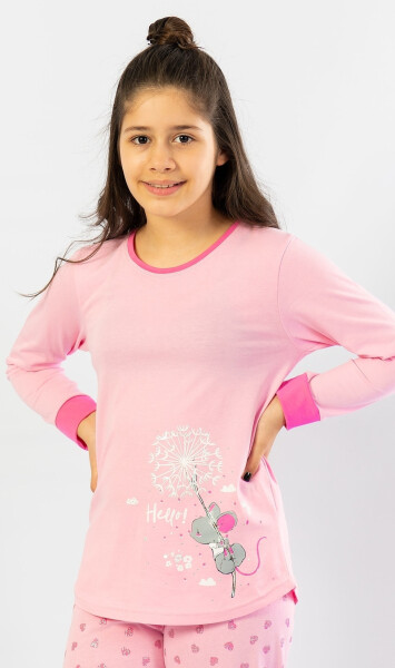 Dětské pyžamo dlouhé Malá model 15674018 světle růžová