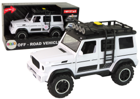 Mamido Terénní auto s efekty 1:14 bílé