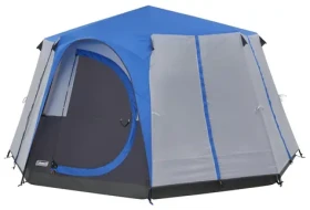 Coleman CORTES OCTAGON 8 modrá / Stan pro 8 osob / 396x396 x 208 cm / vodní sloupec: 2000 mm (2000030279)
