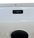 OLSEN SPA - Krytka přepadu umyvadla PIENO - Barva - Černá OLKLTOR5