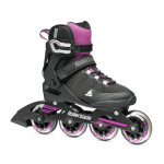 Kolečkové brusle Rollerblade Sirio 84 W, Noir/Violet Velikost EUR: 38.5