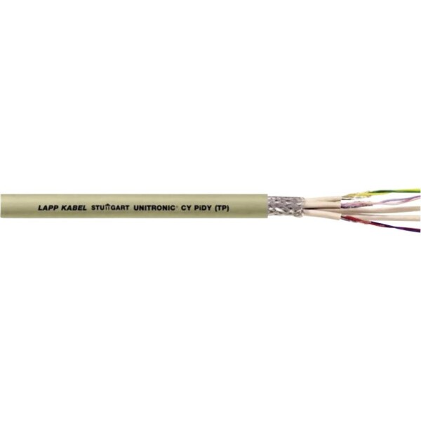 LAPP 34250/1000 datový kabel UNITRONIC® CY PiDY (TP) 2 x 2 x 0.25 mm² šedá 1000 m