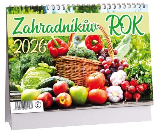 Stolní kalendář ARIA 2026 - Zahradníkův rok