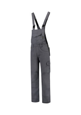 Dungaree Overall Industrial pracovní kalhoty s laclem unisex convoy gray S