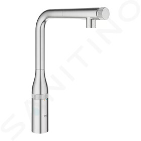 GROHE - Essence SmartControl Dřezová baterie s výsuvnou koncovkou, SmartControl, supersteel 31615DC0