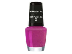 Dermacol Lak na nehty Neon Purple Rain č.41, 5ml