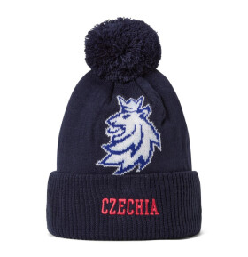 Pánská zimní čepice CCM Pom Flag Team Česko